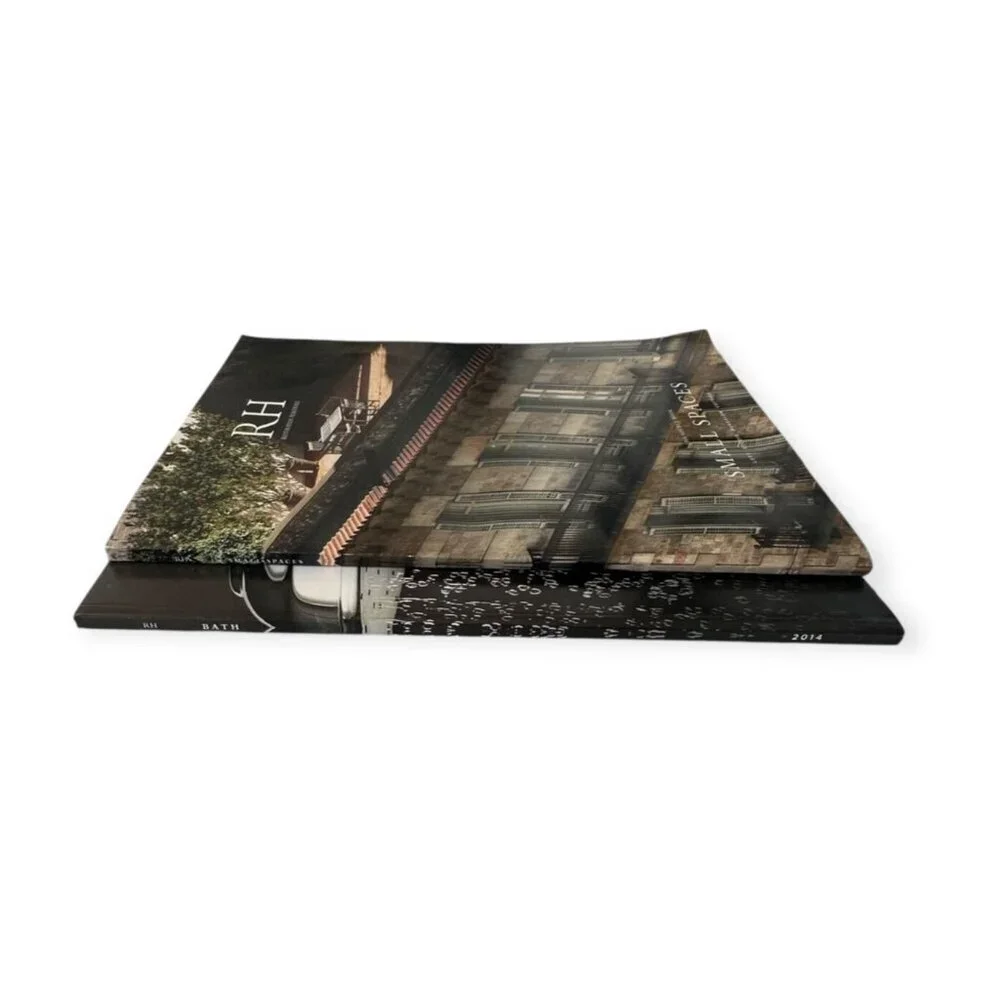 RH Restoration Hardware Source Books 2014, 2 catalogs, 